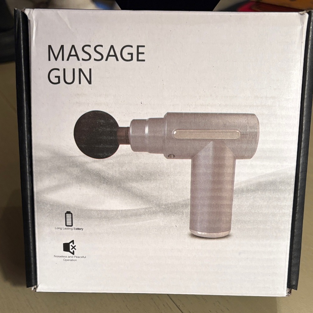 Rodd & Gunn Massage Gun - Black and Silver